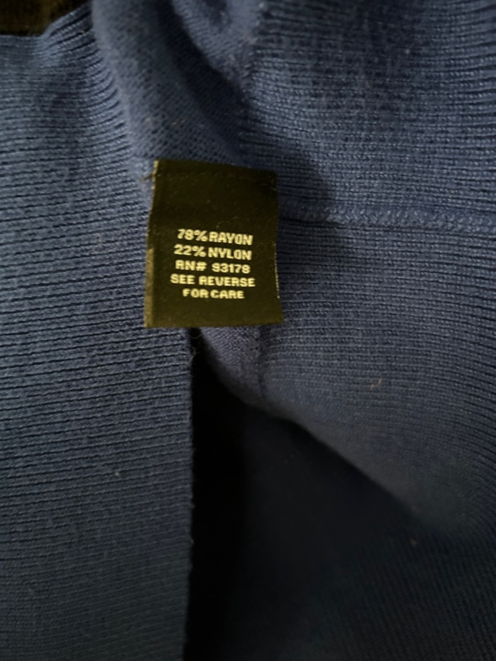 Premise Blue and Black Button-Down Short Sleeve Top Size 1X - Picture 7 of 7